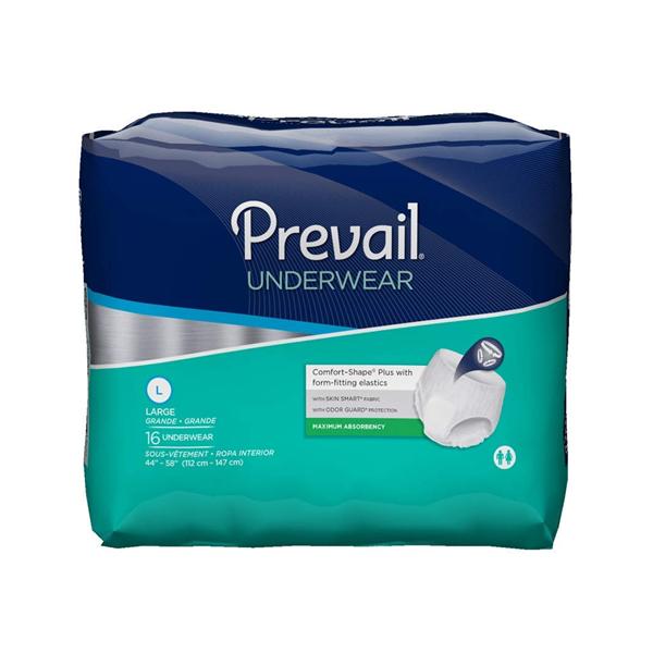 Underwear Prevail Adult Unisex Large 44-58